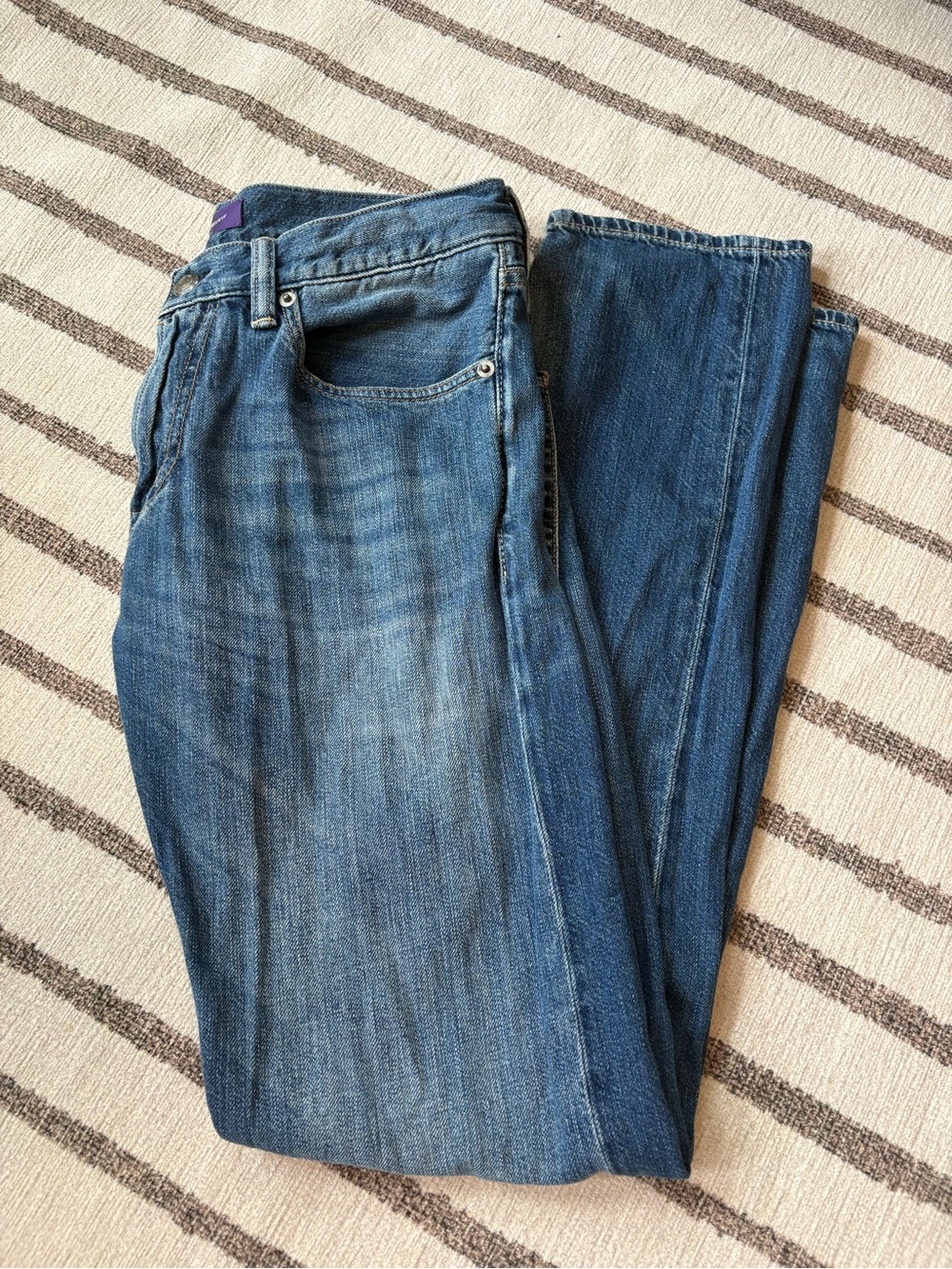 Ralph Lauren Purple Label Made in Italy Straight Leg Jeans 30x32